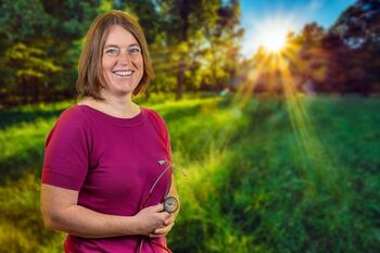 Jessie Neffke over de duurzame huisartsenpraktijk (Foto: Rob ter Bekke)