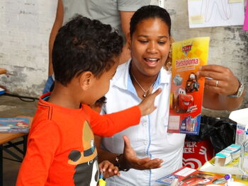 Mondhygiëne hit tijdens kinderfestival