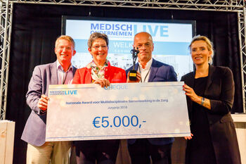 Paramedisch centrum de Bleekerij wint Award voor Multidisciplinaire samenwerking