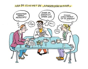 Aan de slag met een ‘aanspreekcultuur’: Spreek aan, spreek uit, spreek af