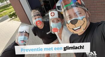 Vriendelijke maskers nemen angst voor tandarts weg bij kinderen