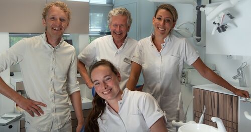 Rob Kuypers en enkele teamleden