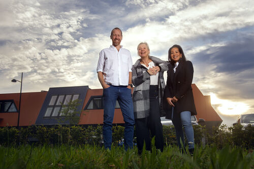 Maarten Jansen, Yvonne van Wijk en Wiyanti Nieuweweme - Foto Martine Sprangers