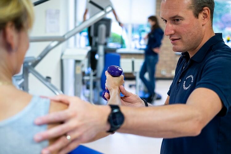 Gijs Ganzevles, fysiopraktijkhouder en praktijkmanager 