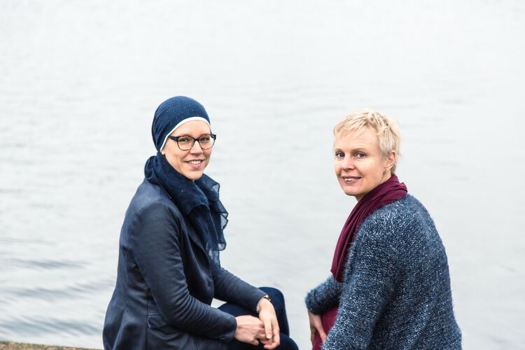 Margreet Teelken en Heleen Sijtsema van 'Havendokters'