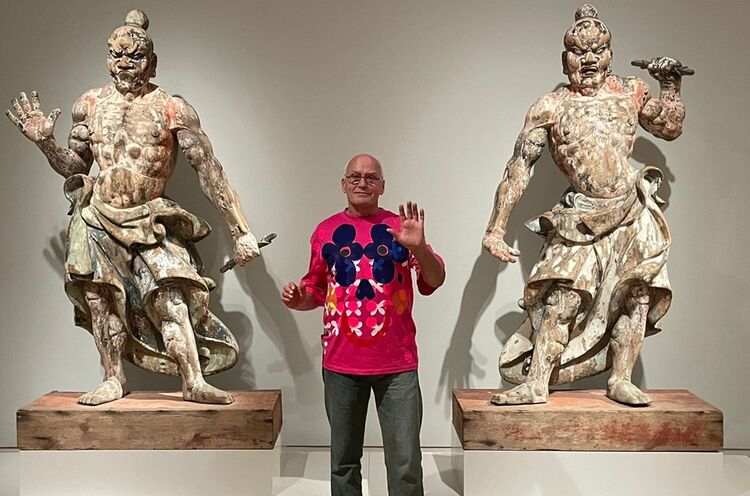  Harry Geurkink en de Japanse wachters van het Rijksmuseum