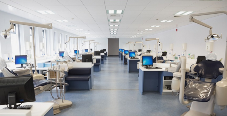 Een lege opleidingskliniek (foto: Shutterstock)