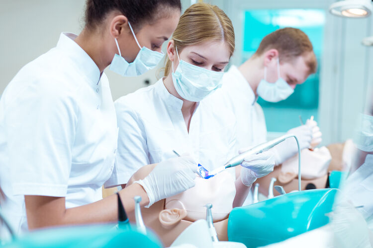 Landelijk zijn er 'te weinig studieplaatsen voor tandartsen' en afgestudeerde tandartsen kiezen niet voor de provincie. (Foto: Shutterstock)