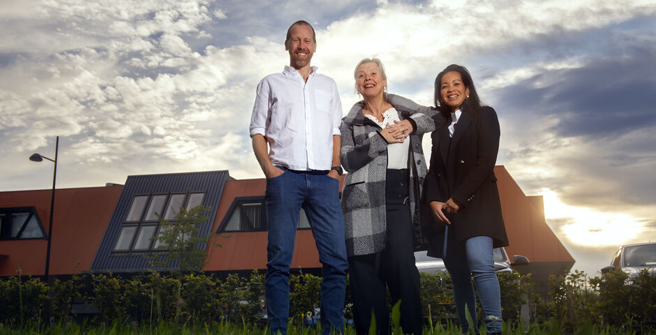 Maarten Jansen, Yvonne van Wijk en Wiyanti Nieuweweme - Foto Martine Sprangers