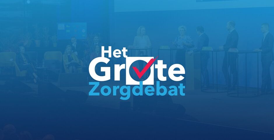  (Beeld: logo Grote Zorgdebat 2025) 