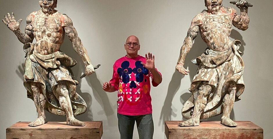  Harry Geurkink en de Japanse wachters van het Rijksmuseum