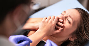 'Bij ruim een kwart ging het om psychologische redenen, voornamelijk angst voor de tandarts.' (Foto: Shutterstock)