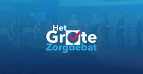 (Beeld: logo Grote Zorgdebat 2025) 
