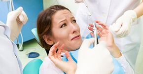 Angst voor de tandarts ontstaat tijdens jeugd