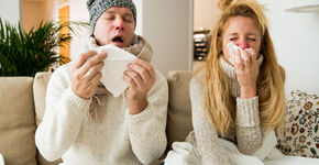 Meerderheid werkt door met griep