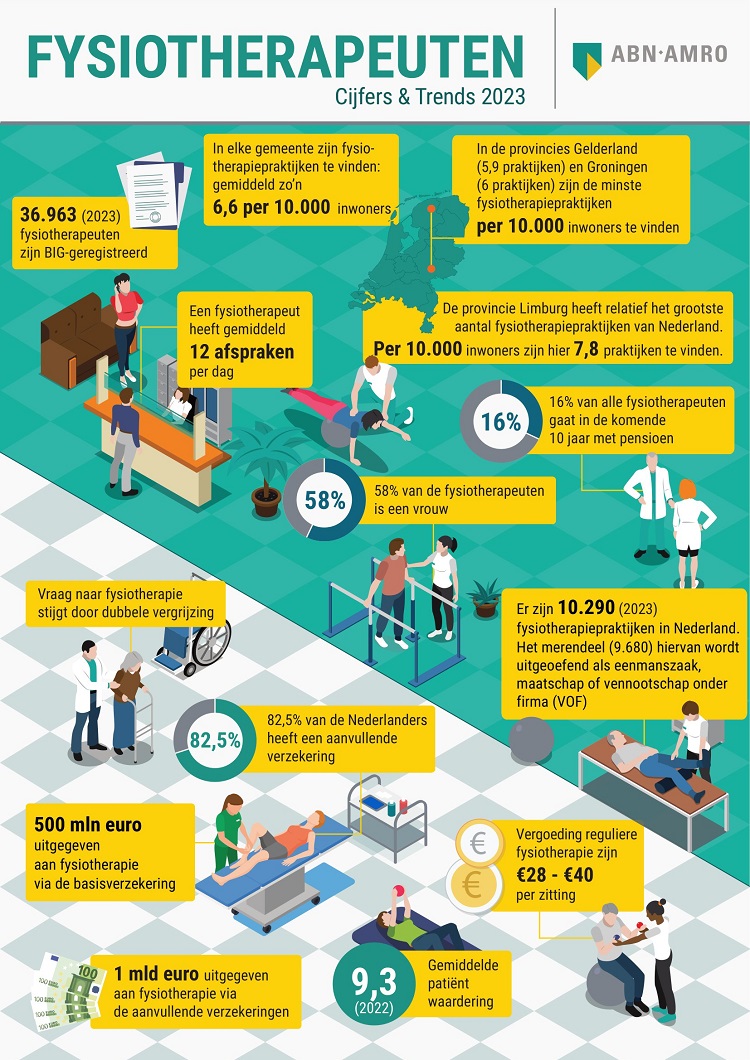 Fysiotherapie infographic